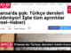 Artı33’ün duyurduğu Türkçe derslerinin kaldırılma kararına Fransalı Türkler sert tepki gösterdi