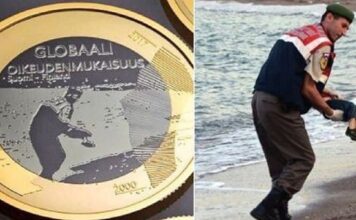 Finlandiya 5 euroya kıyıya vuran Aylan’ın fotoğrafını bastı