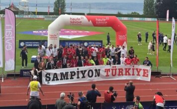 Fransa’da düzenlenen şampiyonada Türkiye Ampute Milli Futbol Takımı şampiyon oldu