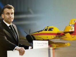 Macron, Yangın Söndürme Uçakları Gönderen Türkiye’ye Teşekkür Etti