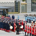 Trump Ankara’da Mehter Takımı ve Yeniçerilerle Karşılandı